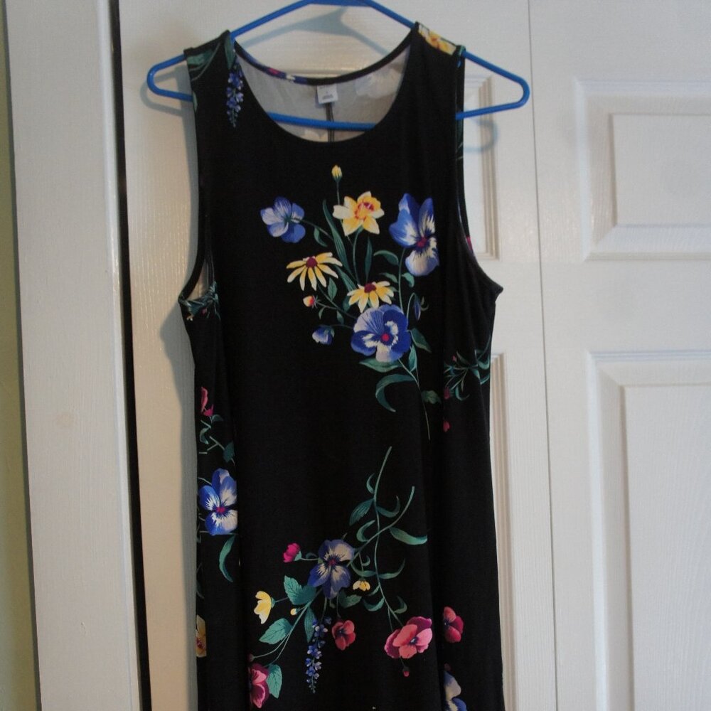 Floral Tank Swing Dress Old Navy